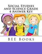 Social Studies and Science Grade 4 Answer Key by Bee Books (English) Paperback B