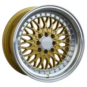 XXR 536 15x8 4x100/4x114.3 +20ET 73.1CB Hyper Gold / ML Wheel
