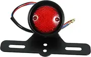 iplusmile LED Motorcycle Brake Light Durable Tail Light with Built LED for Enhanced Visibility Safety Easy Installation Compatible with Various Motorbike Models