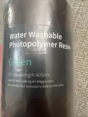 ELEGOO Water Washable 3D Printer Resin LCD UV-Curing Low Viscosity Resin 1KG