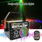 RGB Laser Beam Projector DJ Disco Light Party Flashing Strobe Stage Lighting AU