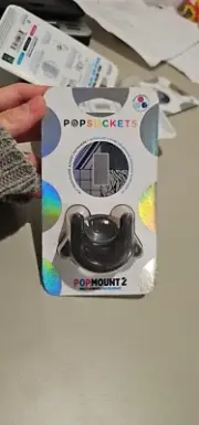 PopSockets Phone Mount Multi-Surface: Black