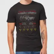 Back To The Future Back In Time for Christmas Men's T-Shirt - Black