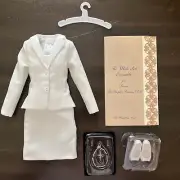 The Franklin Mint White Suit Ensemble for Princess Diana Doll