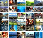 30 PCS 1 Set Postcard Souvenir Gifts Collection Postcards Set Cards Collectible Set City Postcards, Lijiang E23