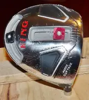 King X888 Titanium Driver - 2 Sliding Weights - Head Only - Choice of Loft