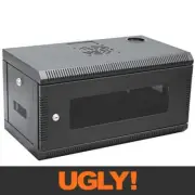 4U 4RU Server Network Data Rack LAN Cabinet 300mm Deep 19" 19 Inch Wall Mount