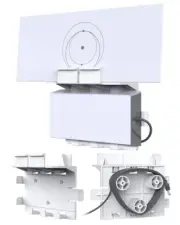 Starlink Gen 3 Router Mount 3 in 1, Starlink Standard Mesh Router and Power