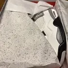 New - Size 10.5 - Nike Air Jordan 4 Retro White Cement (2025)