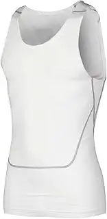 [Riismen] Men's Sleeveless Rash Guard Swim Vest Quick Dry Compression Tank Tops Gym Athletic Muscle Tops