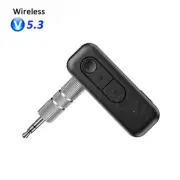 Wireless Bluetooth Transmitter Receiver AUX Adapter Car Speaker Kit 3.5mm Jack