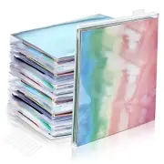 40 Set 12 x 12 Scrapbook Paper Storage Organizer Clear Top Loading Files