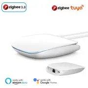 Tuya Zigbee3.0 Smart Wired Gateway Hub Smart Home Bridge Wireless Remote Controller Work With Alexa Google Home Assistan