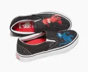 Vans X Krooked Skate Slip On Skateboard Shoes - VN0A5FCAAPM MEN'S 7.0