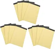 VILLFUL 12 Pack Legal Writing Pads College Ruled Note Pads Portable Notepad Lined Notebooks for Lawyers Students Teachers