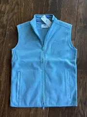 SOUTHERN TIDE Boys Hucksley Vest mountain spring Blue M 10/12 youth new