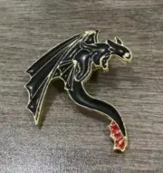 How to train your Dragon enamel pin - Toothless - Australian Stock Free Au post