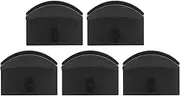Wall HAT Rack Baseball HAT Hanger SELF Adhesive Hook Earphone Necklace Storage (Black)