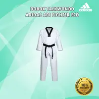 在飛比找蝦皮購物優惠-愛迪達 Hitam Dobok TAEKWONDO 黑領 A