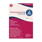 2 Pack Dynarex Cleansing Enema Set Disposable Colon Cleansing Kit 4711