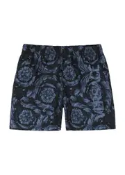Versace Kids Printed Shell Swim Shorts (8-14 Years) - Navy - 10YR (10 Years) 10YR (10 years)