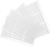 EPIGEIST Nail Art Display Strip Tape Clear Crystal Double Sided Adhesive Tape for Manicure Showing Non Marking Easy to Use for Displaying Fake Nails and Nail Art