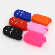 1x For Dodge For Chrysler 5 Button Remote for SMART Key Fob Silicone Skin Case
