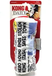 KONG Daily Newspaper LARGE (3ft) Plush Crinkley 6 Squeaker Tug & Shake Dog Toy