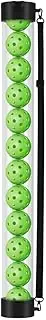 Everfit 12PCS Pickleballs & Collector Set | Portable Ball Retriever with Adjustable Shoulder Strap | Quick Pickup Storage for Pickleball Tennis Baseball Paddle Balls | 90cm Hopper Tubes