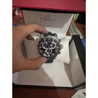 在飛比找蝦皮購物優惠-Tissot 天梭三眼手錶 2023/5購入