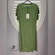 Sedge green Amara dress in Seaweed size Small