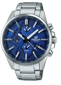 在飛比找Yahoo!奇摩拍賣優惠-【萬錶行】CASIO EDIFICE  世界地圖典雅風格男仕