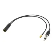 DAB + FM/AM Car Radio Active Aerial Antenna converter Splitter SMB Adapter Cable