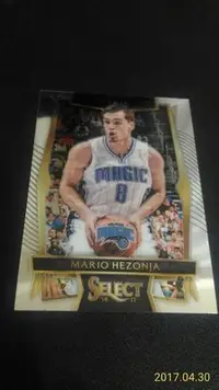 在飛比找Yahoo!奇摩拍賣優惠-2016-17 PANINI SELECT~Mario He