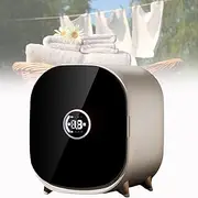 Small Tumble Dryer, Compact & Mini Spin Dryer, Condenser Tumble Dryer, Vented Tumble Dryer, 0.8kg Capacity, for Counter Top or Wall Mounted Use