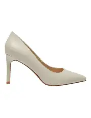 [Sandler] Octavia Heeled Shoes in Ivory Leather