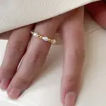 GOLD PEARL RING｜NEPHRITE STUDIO