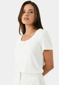 在飛比找ZALORA購物網優惠-FORCAST Hanna Scoop Modal Tee