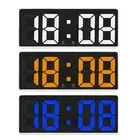 LED Display Alarm Clock, Temperature, Date, Snooze Function, Calendar Desk