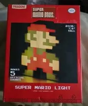 Paladone Nintendo Super Mario Bros 8” Light /Lamp & 5 Sounds. NEW in box