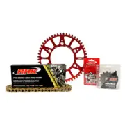 KTM 250 SXF Troy Lee Designs 2021-2021 RHK 14/49 Gold HD-X Chain & Red Alloy Spr