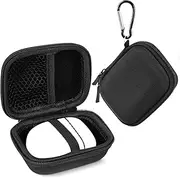 Linkidea Earbuds Case Holder Compatible with Bose QC Ultra, QC Earbuds ii, Ultra Open Bluetooth Ear Buds, Replacement Hard Shell Portable Carrying Bag (Black)