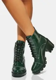 [AZALEA WANG] Lush I Said What I Said Ankle Boots