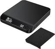 BOLUX-JS Coffee Scale, Multifunction Electronic Espresso Scale, Weigh Digital Drip Cone Scale with Timer, 0.1g Precise Graduation, 2000 Grams Mini Digital Food Kitchen Scale for Baking, Cooking