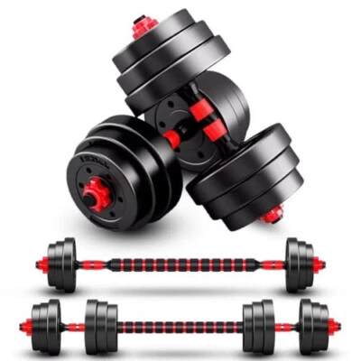 Adjustable-Dumbbells-Sets,Free Weights-40lb(20lb*2) Dumbbells Set of 2 Convertib