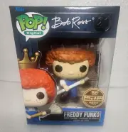 Funko Pop Digital! Freddy Funko as Bob Ross LE3600 N F T Redeemable