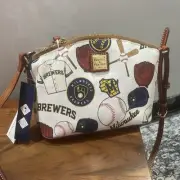 Dooney & Bourke Milwaukee brewer gameday suki crossbody woman's bagcs
