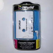 New In Box iWorld Cassette Adapter For iPod iPhone MP3 CA-4070. Free Shipping!