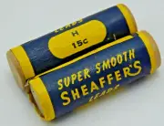 2 Vintage ANTIQUE Sheaffer's Super smooth mechanical pencil lead .046" H 15C