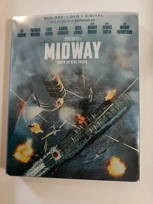 洪興 藍光BD 決戰中途島 Targat獨家限量鐵盒版 Midway